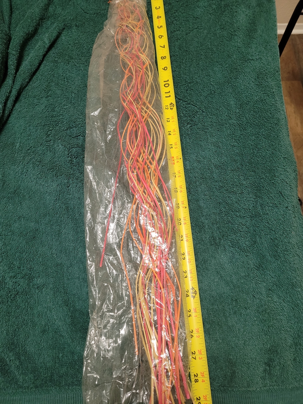 Long faux floral stems